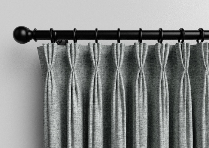 Atina (Blackout), Mottled Black - Made to Measure Curtains - Image 11